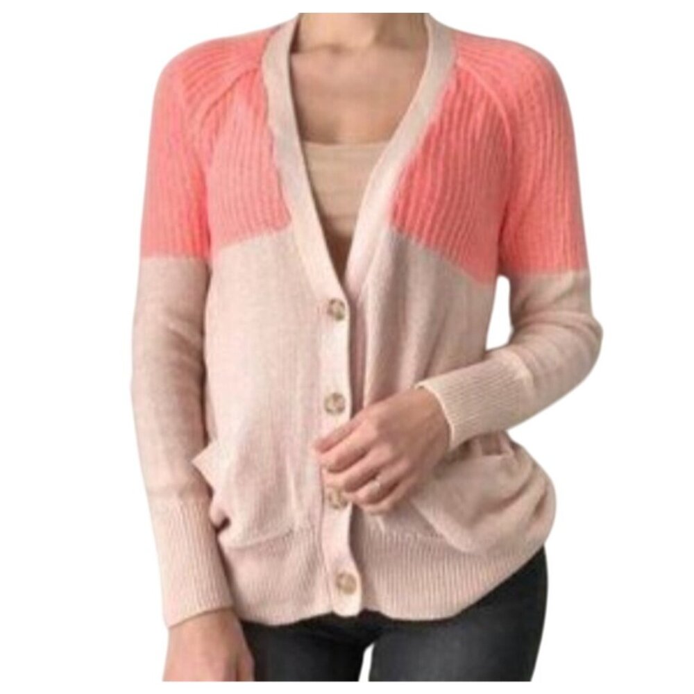 American Eagle Outfitters Y2K Open Knit Cardigan Sweater Long Coastal Preppy‎